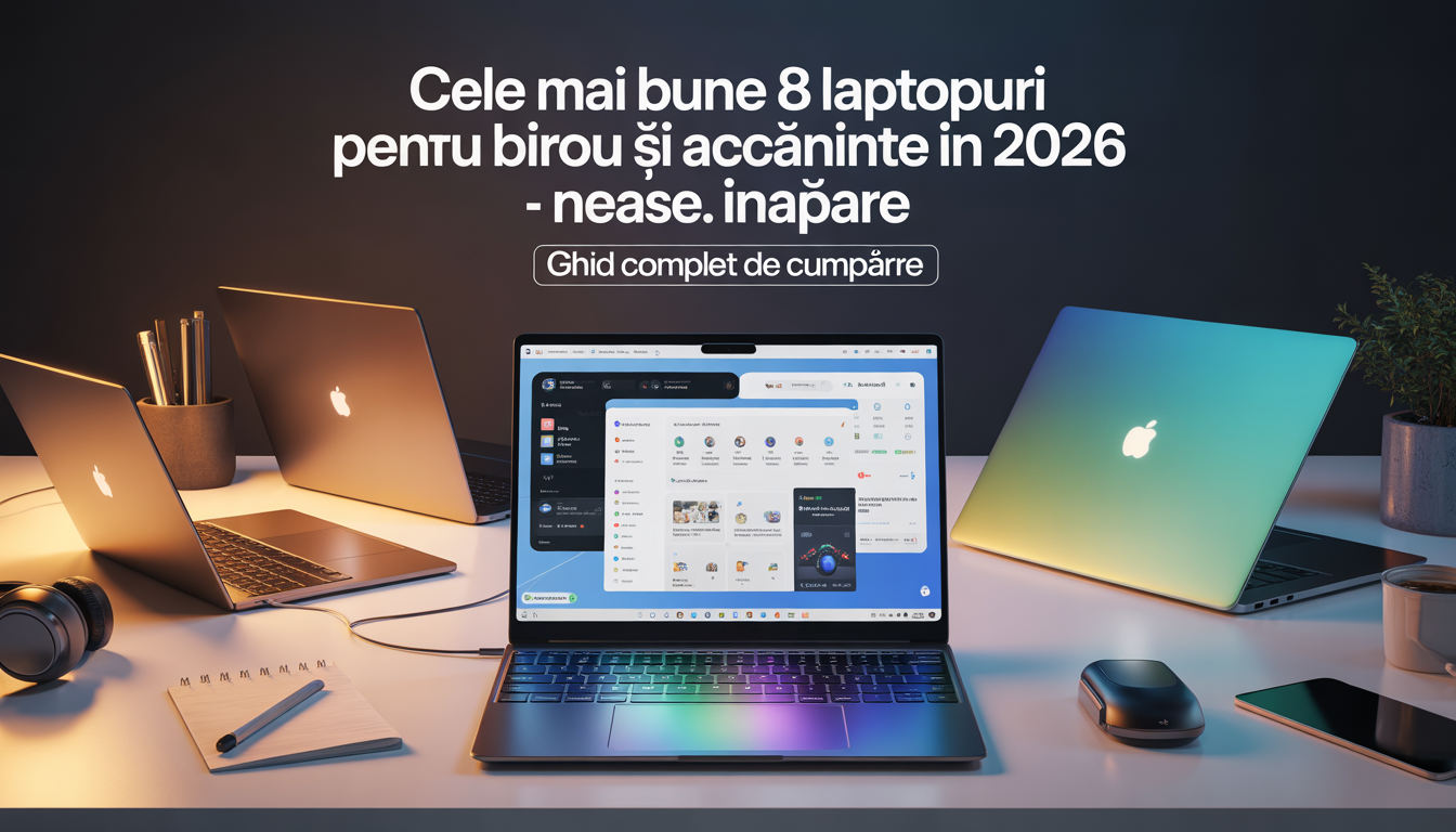 Cele mai bune 8 laptopuri 2026