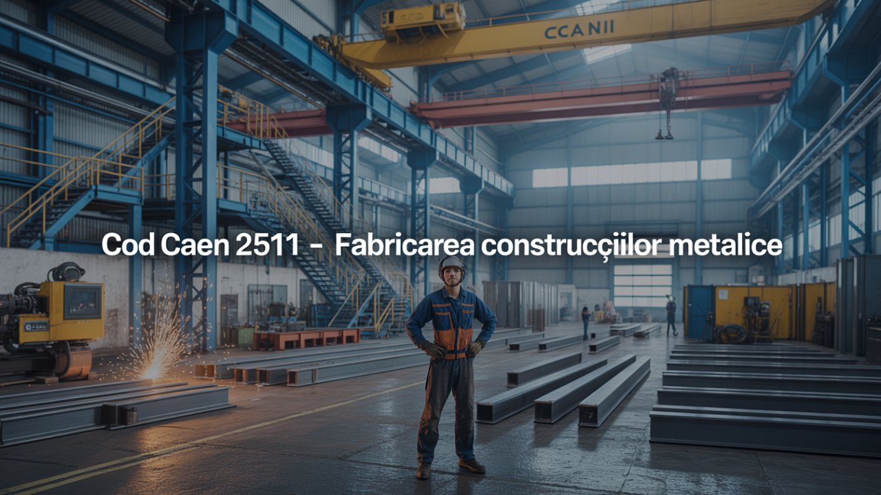 Cod CAEN 2511 – Ce înseamnă și ce activitate reprezintă în 2026