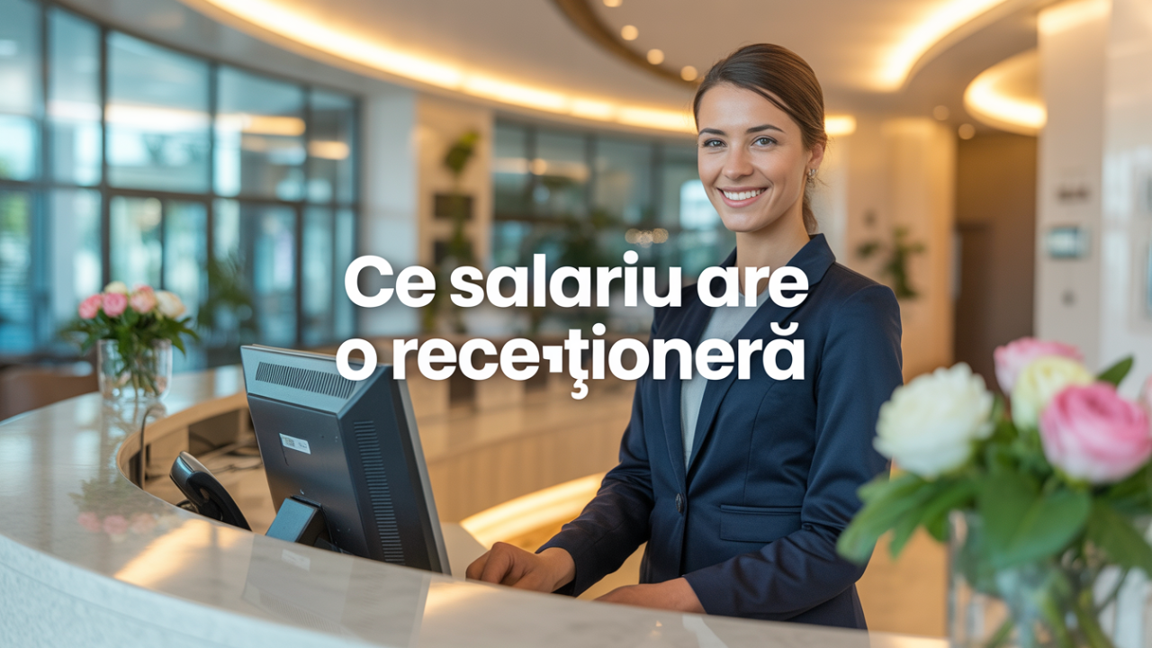 Ce salariu are o recepționeră în 2026? (Net și Brut – Hotel, Clinică, Firmă, Spa)