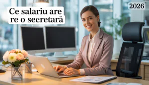 Ce salariu are o secretară în 2026? (Net și Brut – Firma, Clinică, Notariat, Contabil)