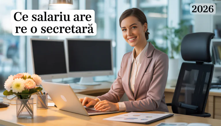 Ce salariu are o secretară în 2026? (Net și Brut – Firma, Clinică, Notariat, Contabil)
