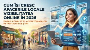 Cum Își Cresc Afacerile Locale Vizibilitatea Online în 2026: Ghidul Complet al Advertorialelor pe Portaluri de Știri
